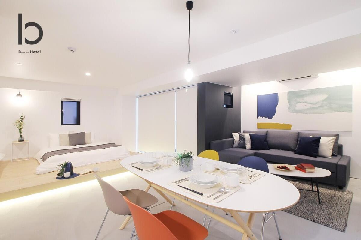Bhotel Heiwaodori 302 - Huge Apt In Famous Hiroshima Dori For 6P Eksteriør bilde