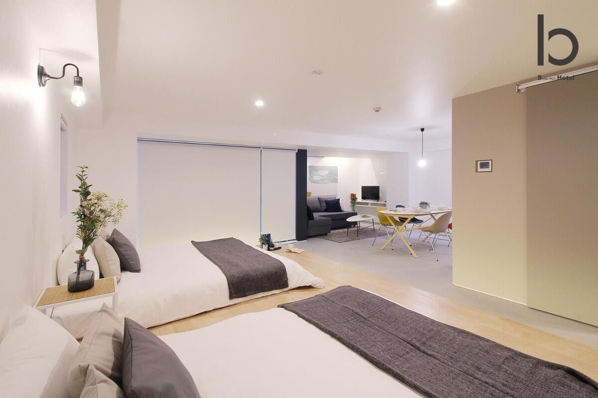 Bhotel Heiwaodori 302 - Huge Apt In Famous Hiroshima Dori For 6P Eksteriør bilde